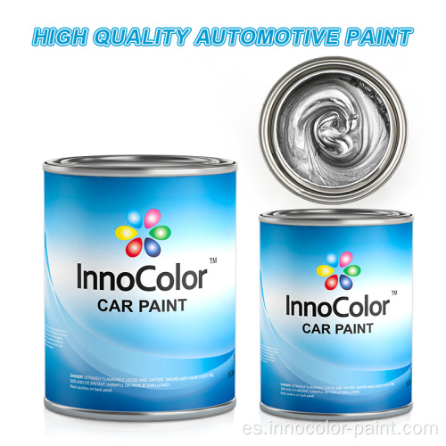 Colores sólidos de un solo componente que repara una capa transparente de pintura automotriz